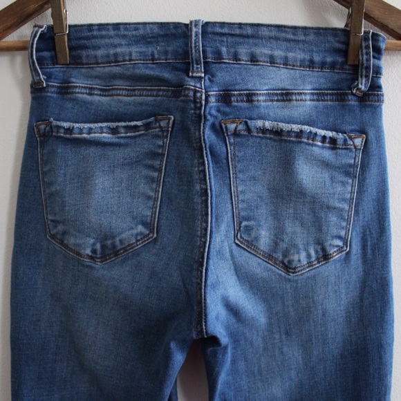 KanCan Skinny Jeans with frayed Hemline 5 26 - Picture 8 of 10